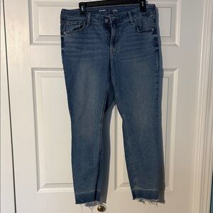 Old Navy Ankle-Length Blue Jeans